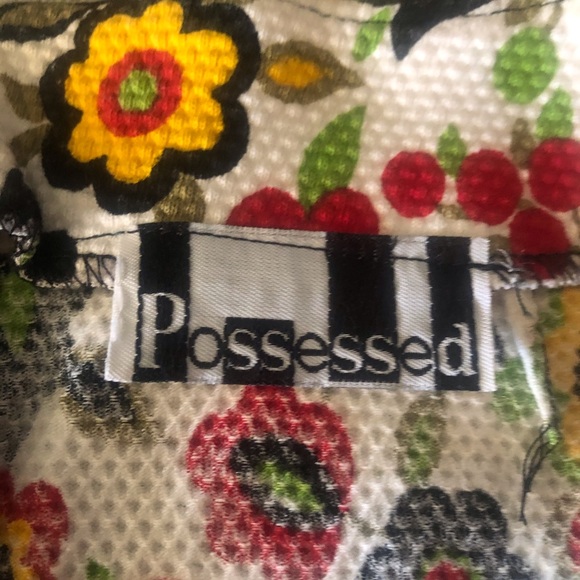 🌸VINTAGE Flower Power Mod Floral Mini Skirt🌸 - Picture 5 of 5